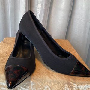 💋 4 FOR $50 / VANELI MESH AND PATENT HEELS (SZ 9N) (NEW)